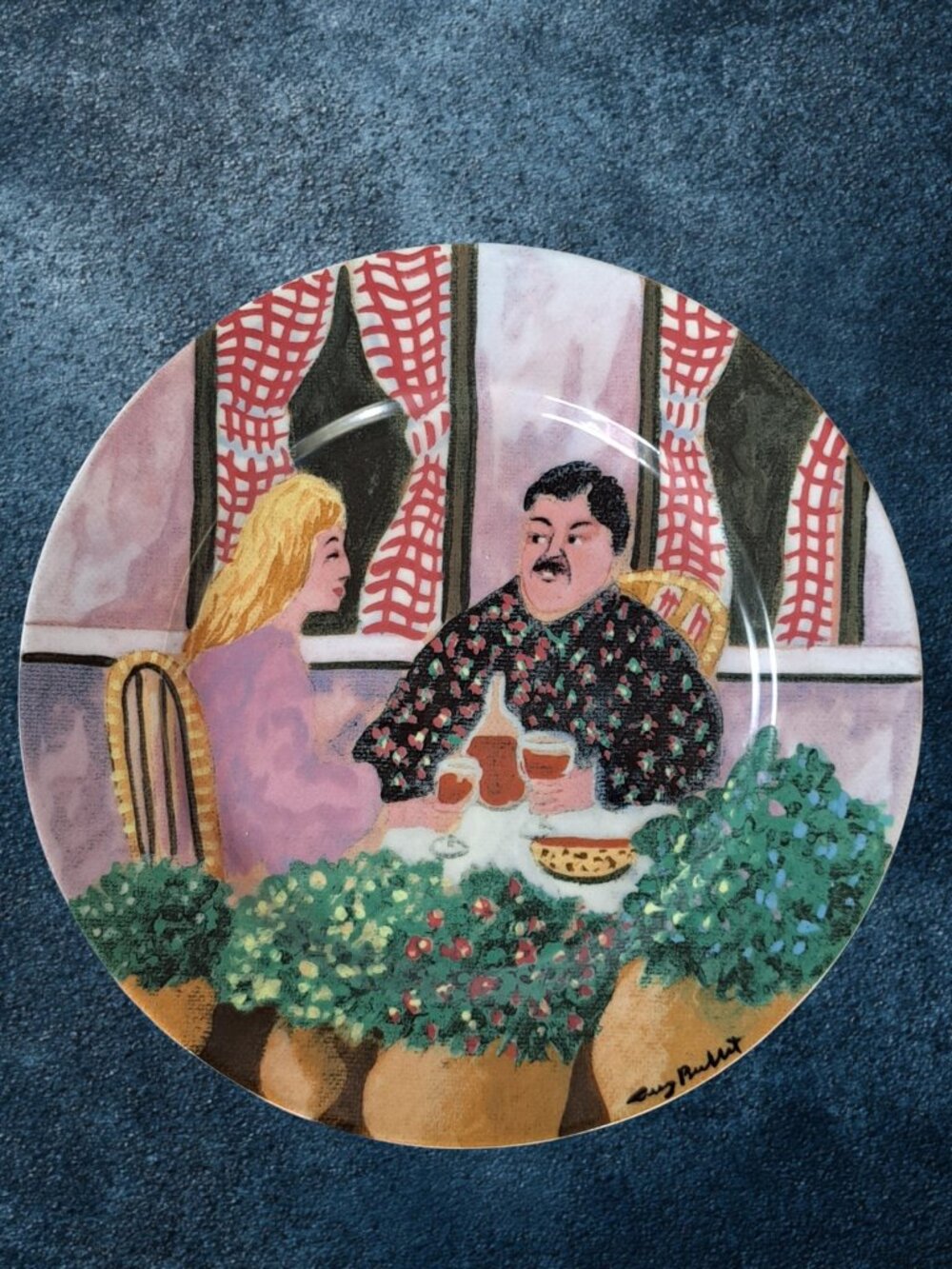 Rendez-Vous GBC Guy Buffet Collection Salad Dessert Fine Porcelain Plate Japan